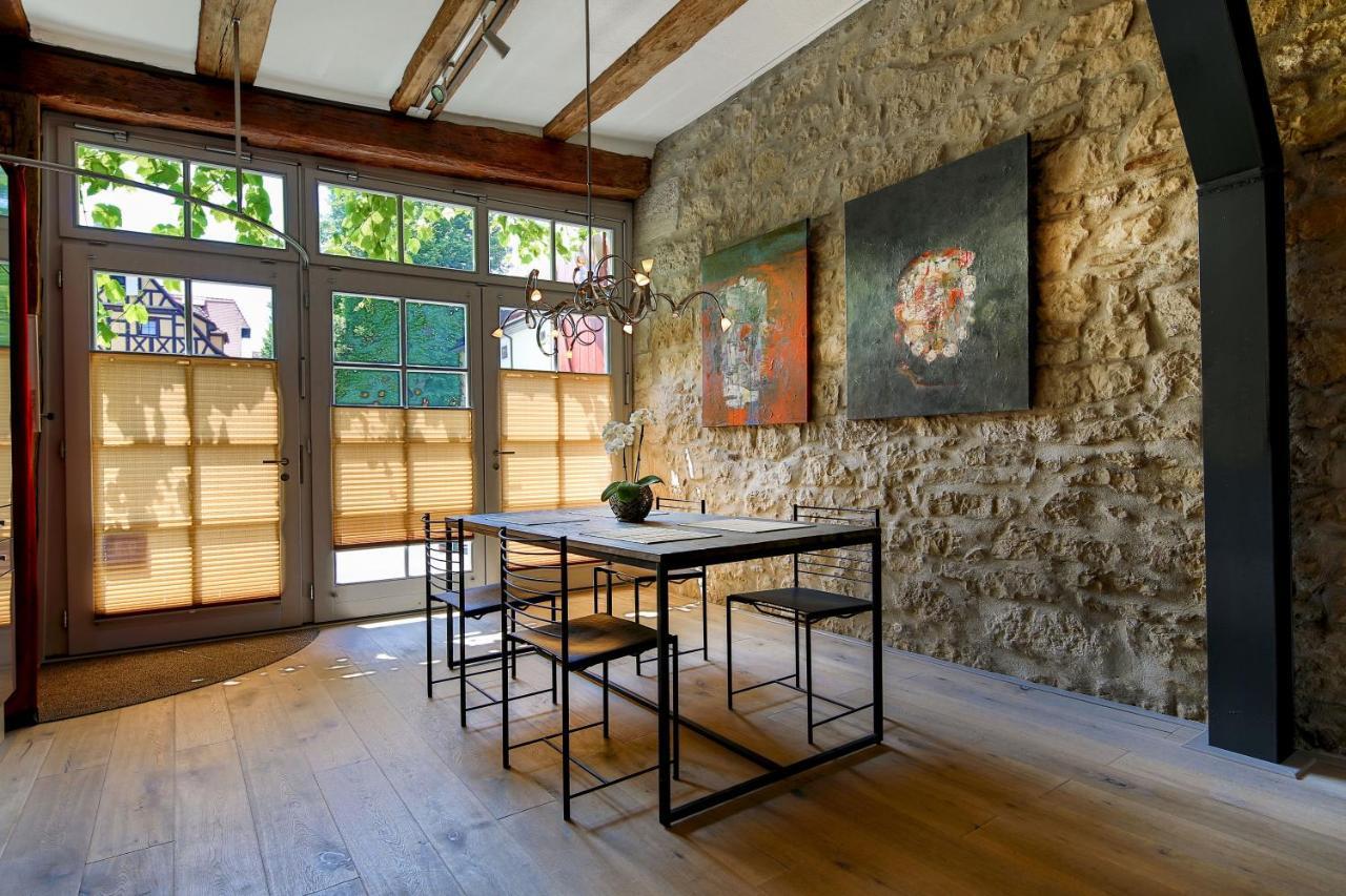 Gaestehaus Edelzimmer Rothenburg ob der Tauber Exteriör bild